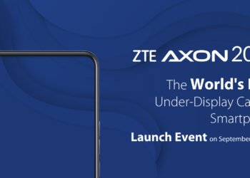 ZTE Axon 20 5G, World’s first 5G smartphone with under-display camera.