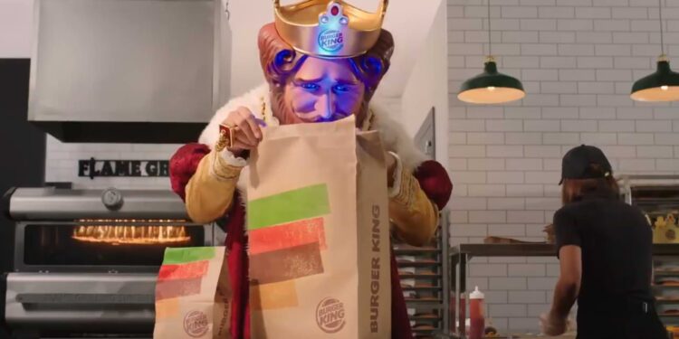 PS5 UI teaser: Burger King teases it and that is out of the blue