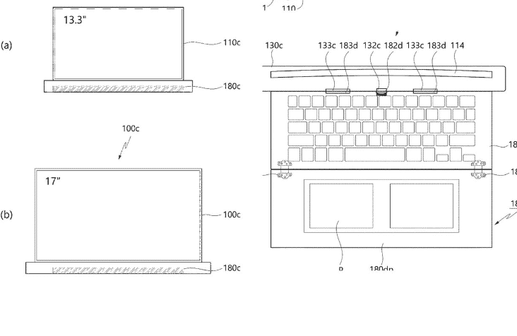 LG Rolling Laptop Patent