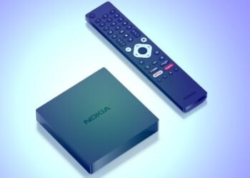 Nokia Streaming Box 8000 with dedicated remote controller