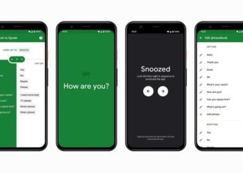 Google Look to Speak helps people to communicate with their eyes