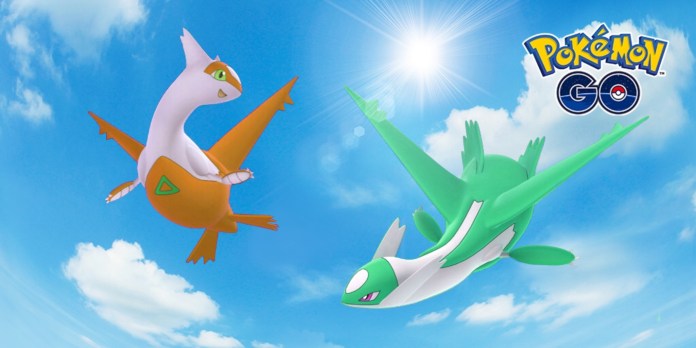 Pokémon GO Latias and Latios shiny