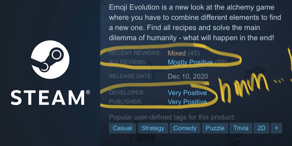 Steam developer named very positive gets banned