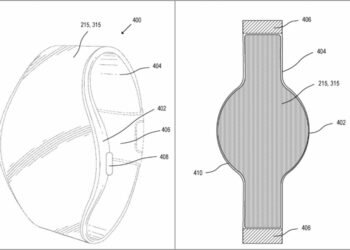 Apple patents a circular dial watch with a foldable display