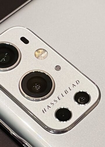 What is the role of Hasselblad in the cameras of the OnePlus 9 series