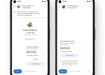 Google Pay now lets users transfer money from the US to India and Singapore