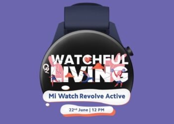 Mi Watch Revolve Active to launch in India on June 22