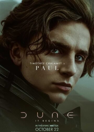 Dune Character Posters reveals major cast.