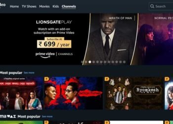 amazon prime video channels