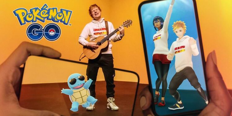 Ed Sheeran to perform inside Pokemon GO and Niantic celebrates it