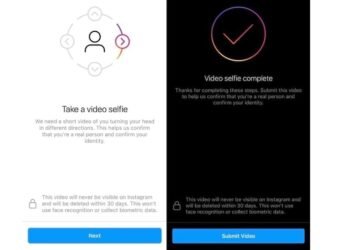 instagram video selfie