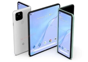 pixel foldable phone renders