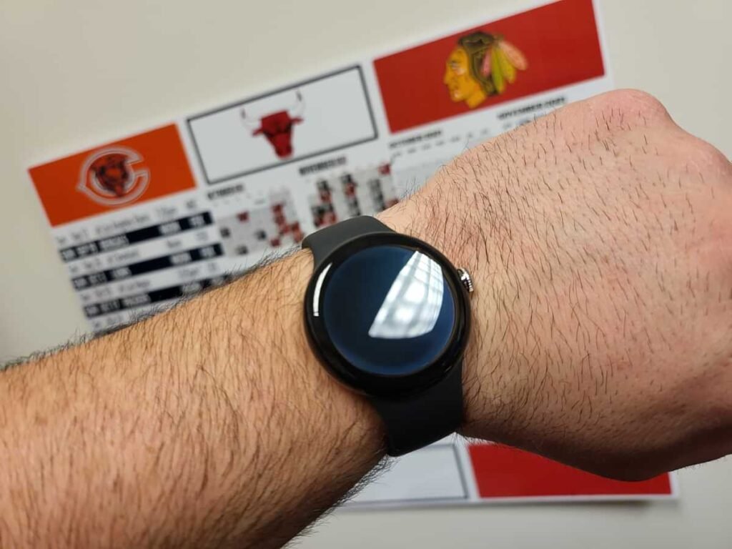 Google Pixel Watch real life leak