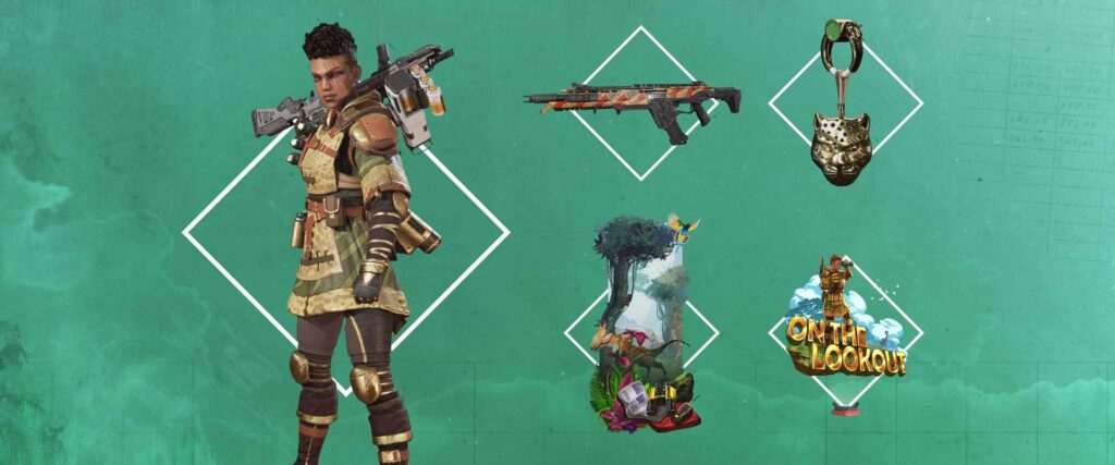 Apex Legends Season 14 Hunted Battle Pass - Banglore