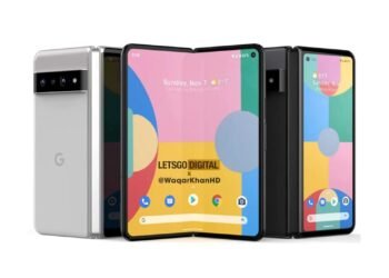 Google Pixel Fold Render