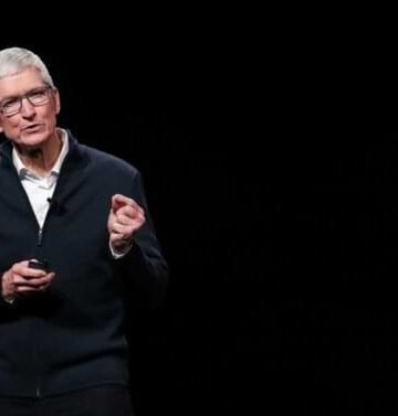 Apple CEO Tim Cook suggests parents restrict their kids' screen time.